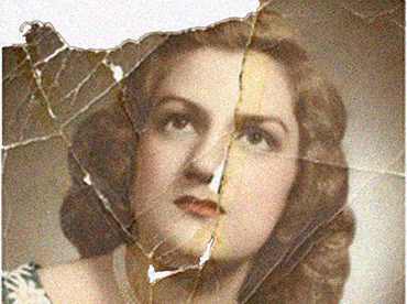 Before portrait photo restoration UK